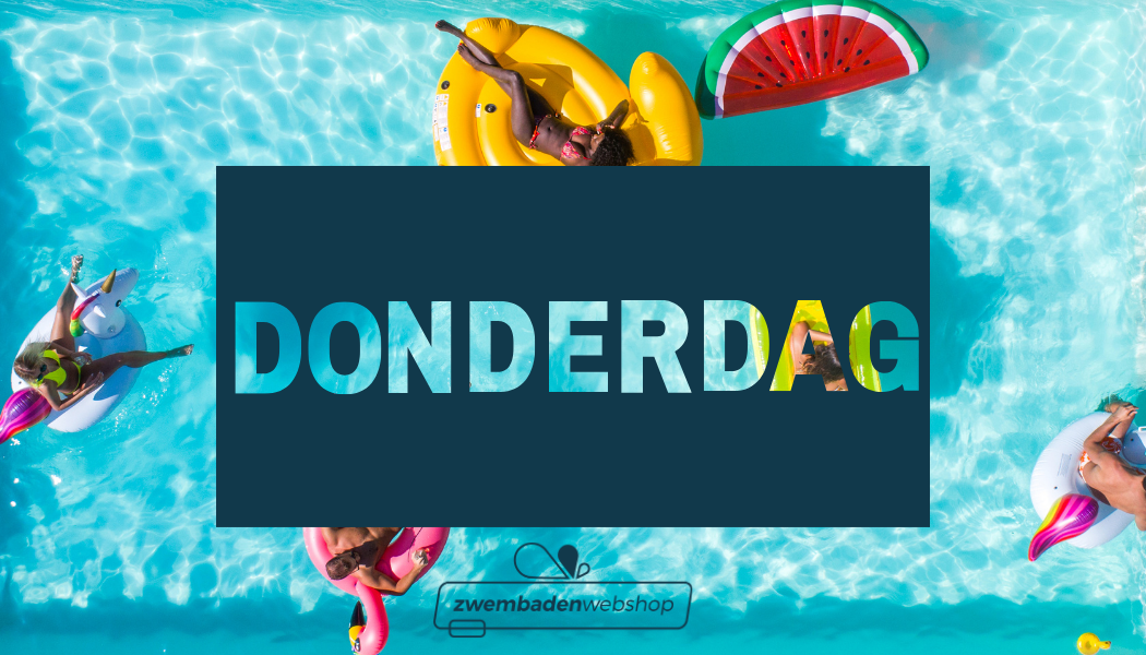 Donderdag van de zwembad zevendaagse