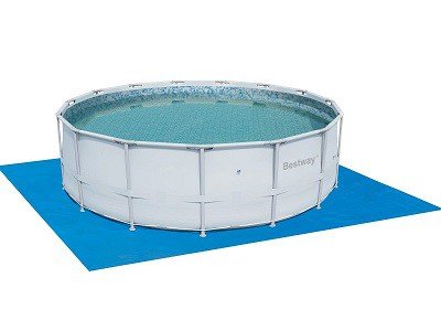 bestrating kalkoen gemakkelijk te kwetsen Zwembad grondzeil voor optimale bescherming van zwembad