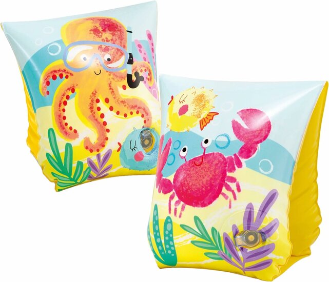 Kleurrijke zwembandjes met zeedieren