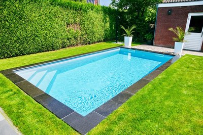 Retentie vasteland Chip Zelf een zwembad maken? Modulair zwembad inbouwen in uw tuin.